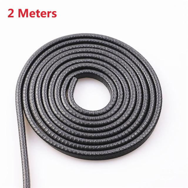 Универсальная защитная пленка для двери автомобиля, декоративная полоса, автодверная кромка, защитная наклейка на бампер, наклейки против царапин, автомобильный уплотнитель, герметик