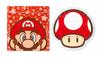 Nintendo Super Mario Сумка на молнии для дома и вечеринок Марио Супер-гриб NSL-0107 Сумка для хранения Многоразовый кухонный органайзер Пакет для еды Милый персонаж Подарок