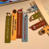Book Lovers Bookmark Animals Embroidered Pagination Mark Reading Book Clip School Office Supplies