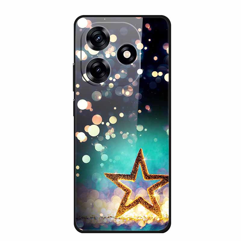 Glass Back Cover For Honor X5c Plus Case Coque Hard Tempered Glass Case For Honor Play 10A X5c Plus Phone Case Cover Soft Bumper