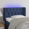 VidaXL LED Headboard Bedroom Furniture Single Bed Accessory Headboard Bed Frame Interior Blue 3123552