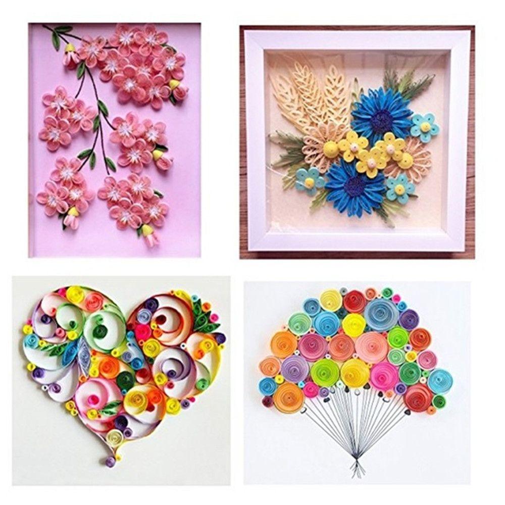 3/5/7/10mm NEW DIY Craft Quilling Paper Solid Color Origami Tool Handmade