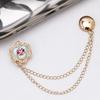 Seam Free Clothing Magnetic Clasp Shiny Cuff Fixing Magnet Pin  Shirt Sleeve