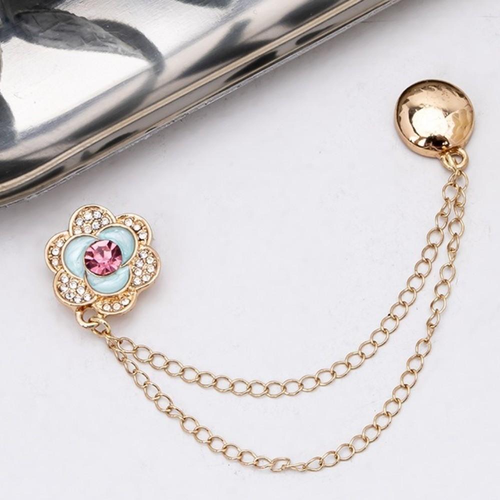 Seam Free Clothing Magnetic Clasp Shiny Cuff Fixing Magnet Pin  Shirt Sleeve