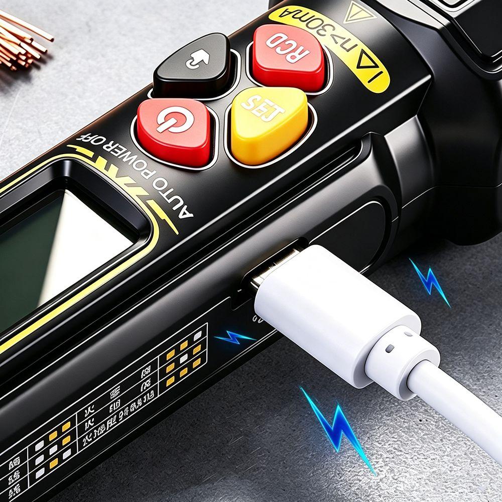 Cross-head Flathead Digital Voltage Tester Non Contact Live Wire Detector Breakpoint Finder