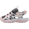 Li Ning Comfortable Versatile Shock Absorbing Breathable Low Top Kids Sandals Kids Sandals Pink YKEV030-4