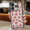 Чехол для телефона с мультяшным узором клубники для Redmi Note 12 Pro 14 10 Pro 11 10 Lite 10s 13 9Pro 11s 9S Мягкий чехол