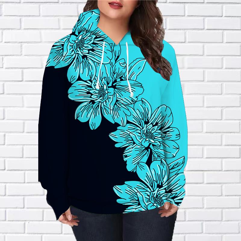 Осенняя новинка 3D Подсолнух Леопардовый принт Тонкая толстовка с капюшоном Повседневная удобная 3D цифровая печать толстовка Женская пара бейсбольная форма