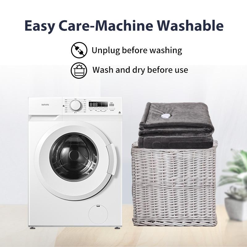 Зимнее машинная стирка 80x140см Электрическое одеяло Фланелевое одеяло Одеяло с подогревом Наматрасник с контролем температуры Грелка