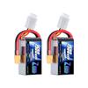 Zeee 11.1V 120C 1500mAh 3S LiPo Battery with XT60 Plug for RC Toys, FPV, RC Helmets, RC Cars, Drones, Etc. (2-Pack)