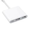 Цифровой AV-мультипортовый адаптер USB-C с USB-портом Белый Прочный Для Apple