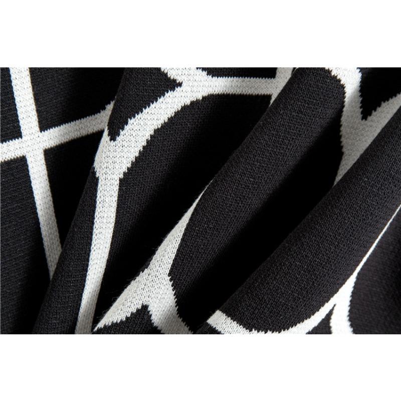 Трикотажные брюки с широкими штанинами, свитер, женский осенний костюм больших размеров, свободный модный брючный костюм в стиле темперамент