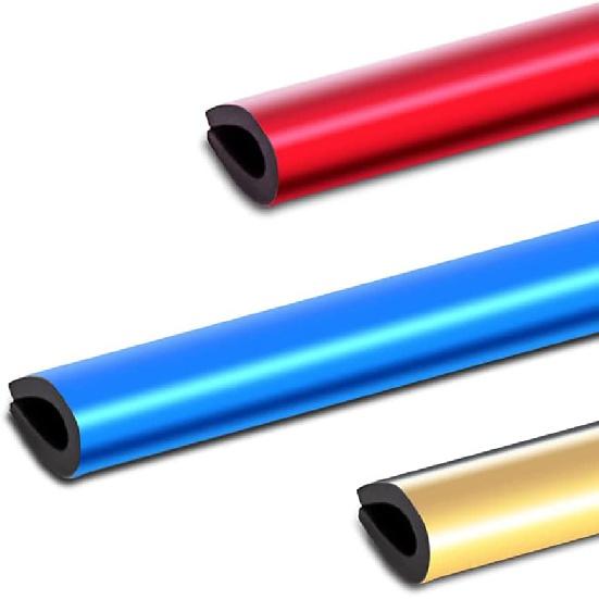10pcs20cmCar Air Conditioner Vent Outlet Trim StripsPVC Central control car color bright bar universal sele-hesive plating