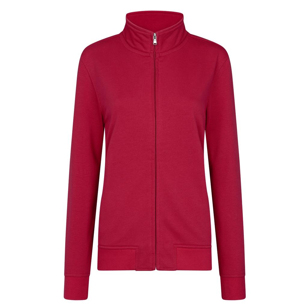 HRM Womens/Ladies Premium Full Zip Sweat Jacket