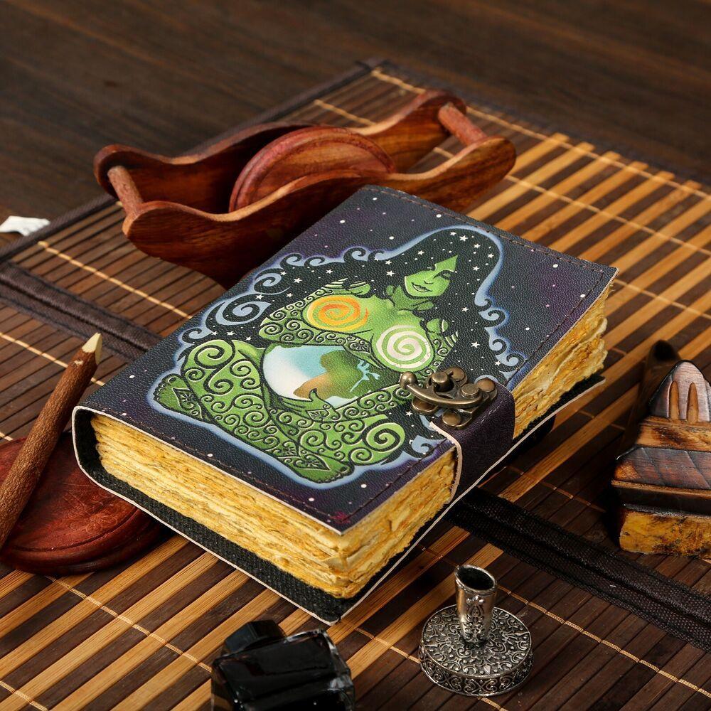 Журнал Матери земли, Древо жизни, Винтажный кожаный журнал, блокнот, викканский