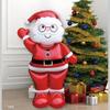 Giant Santa Claus Christmas Inflatable Foil Balloons Standing Balloons  Home New Year Party Supply