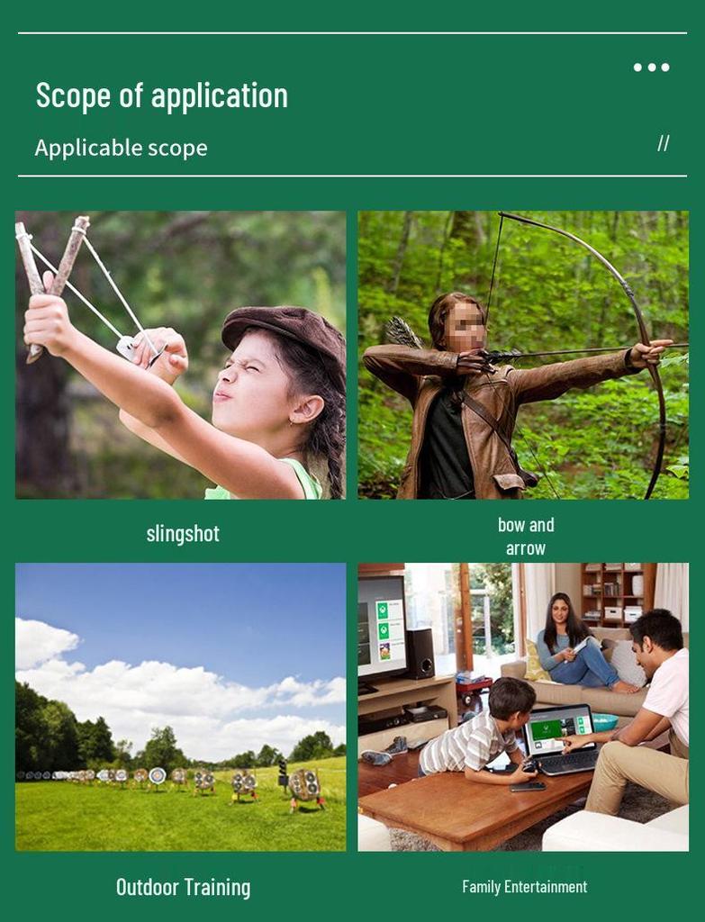 Самоклеящиеся мишени для стрельбы и стрельбы из лука с эффектом разбрызгивания
