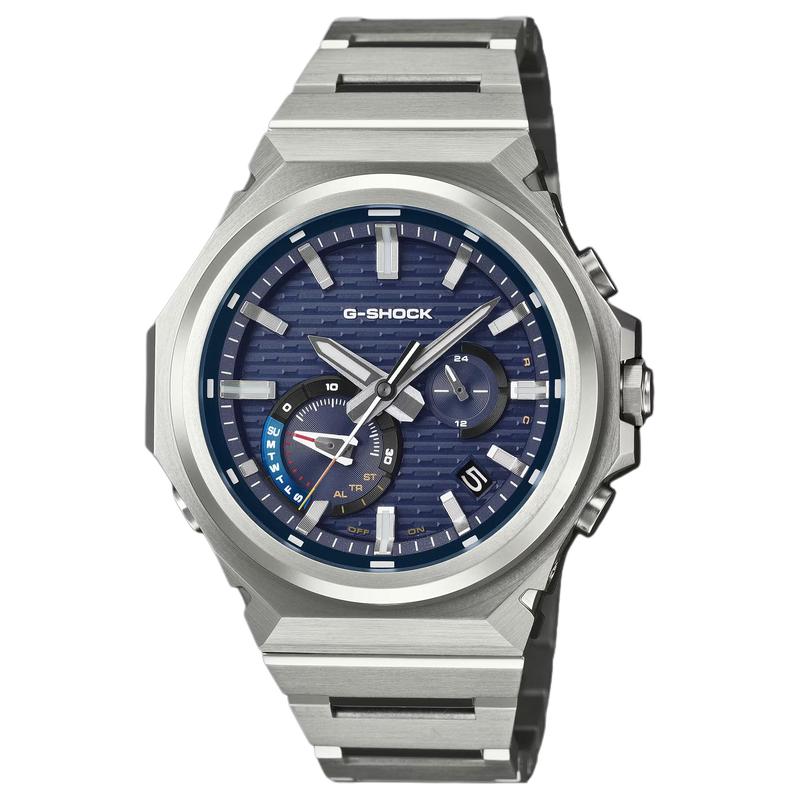 Casio Серия GST-B1000 водонепроницаемость 200 метров таймер секундомер солнечный кварц стальной ремешок мужские часы синий циферблат GST-B1000D-2AJF