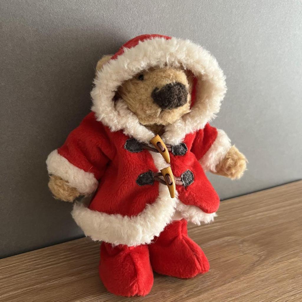 [USED] Vintage Santa Teddy Bear (Teddy Bear Museum) Plush Toy