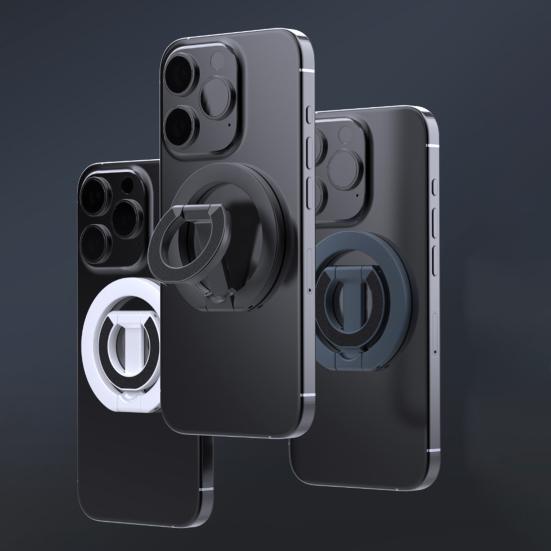 Магнитный держатель для телефона MagSafe Magnet Finger Ring Stand Strong Magnet Grip 360-градусная поворотная подставка для телефона