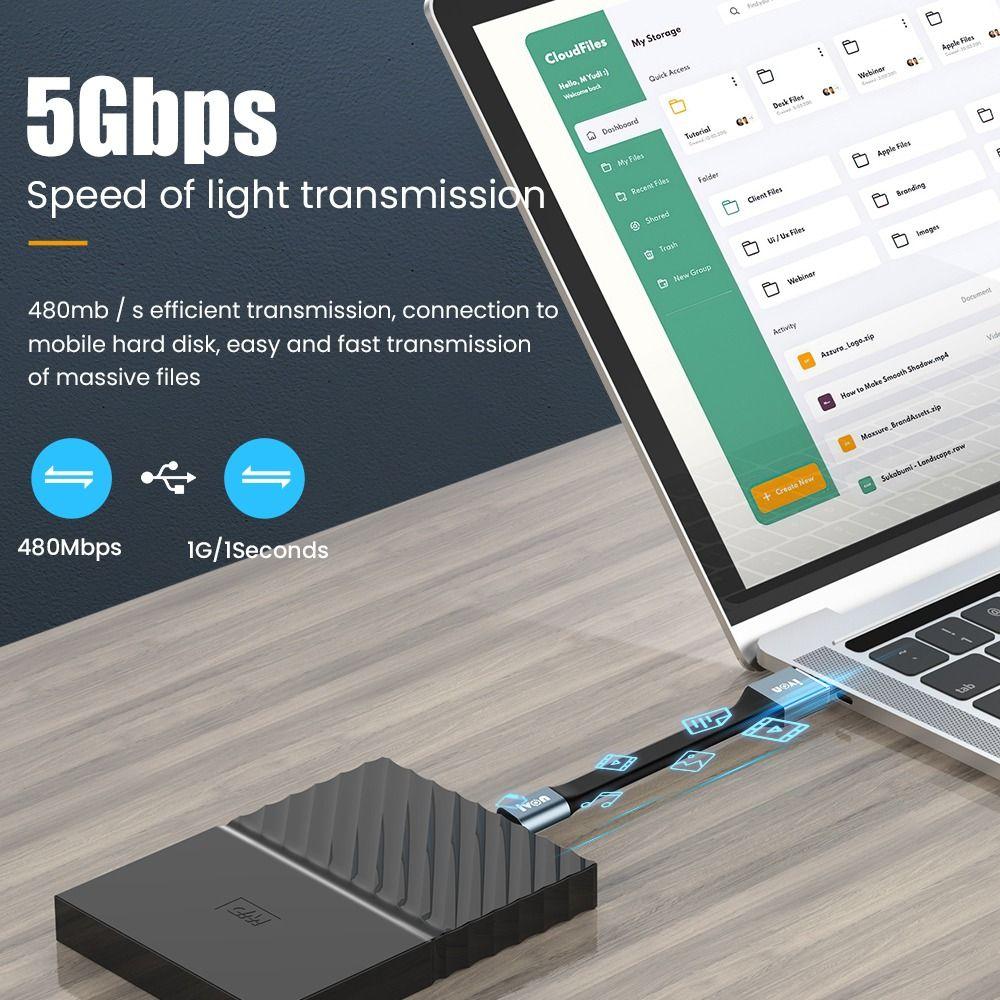 Новый Короткий Брелок USB-Кабель для Передачи Данных 3.1А Макс. Кабель Быстрой Зарядки Micro Type-C на USB A Зарядный Шнур для Смартфона Планшета