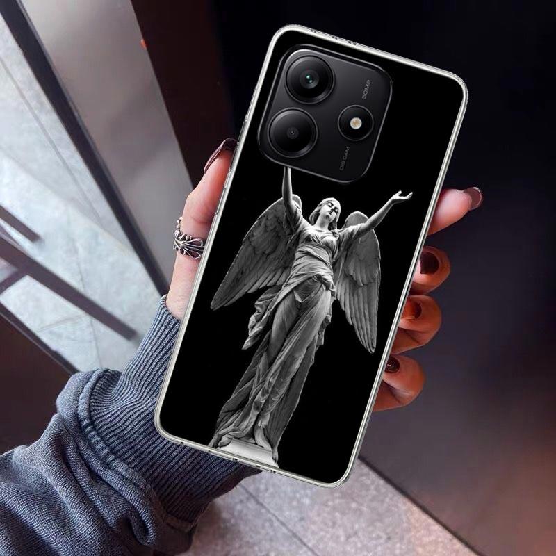 Чехол для телефона Архангел Михаил Для Xiaomi Redmi Note 15 14 14S 13 12S 12 Pro Plus 11S 11 10S 10 4G Чехол 11E 11T 5G Печать Fundas R