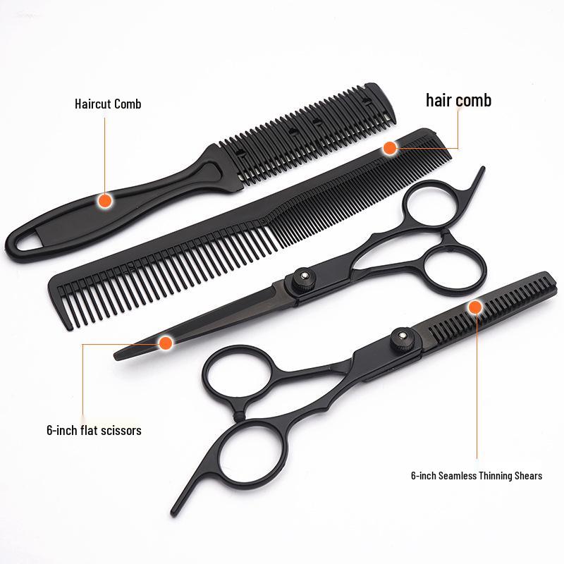 Набор парикмахерских ножниц: Прямые, Тонкие, Бытовые и Ножницы для Начинающих для Точной Стрижки Волос