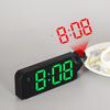 Проекционный будильник с питанием от USB, TEMP, дата, ночной режим, отключение питания, память, настольные часы, 2 режима отображения, 12 ч/24 ч, светодиодные цифровые часы