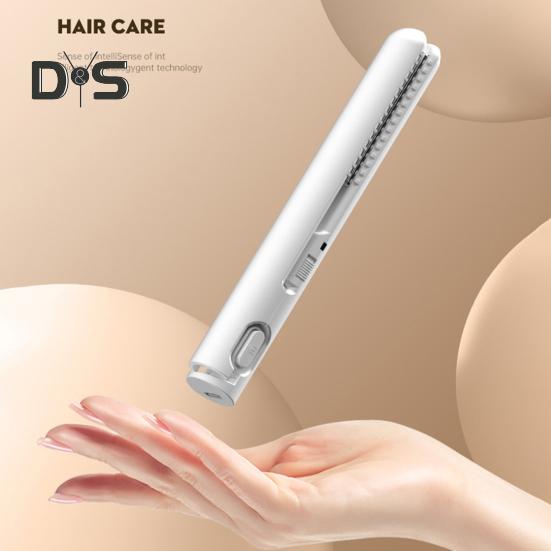 USB Мини-щипцы для завивки 2 в 1, двухцелевые щипцы для завивки, утюжок для волос, выпрямитель для волос, быстрый нагрев, портативный, для путешествий, для женщин, для коротких и длинных волос, укладка