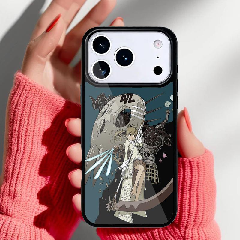Чехол для телефона Maka Albarn Soul Eater для iPhone 17 16 15 14 13 Pro Max Задняя крышка для 12 11 Pro Coque