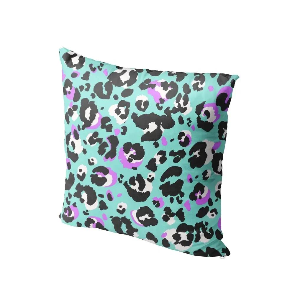 Мода Леопардовый Принт Наволочка x Домашняя Вечеринка Диван Прикроватная Подушка Чехол Декоративный Тело Накидка Короткий Плюш Наволочка