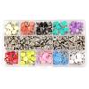 Five-Prong Metal Snap Set: No-Sew Solid Color Button Fasteners