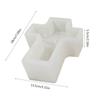 Religious Cross Candle Mold Scalpture Candle Mold for DIY Candle Gypsum Ornaments Home Decorations Epoxy Resin Casting