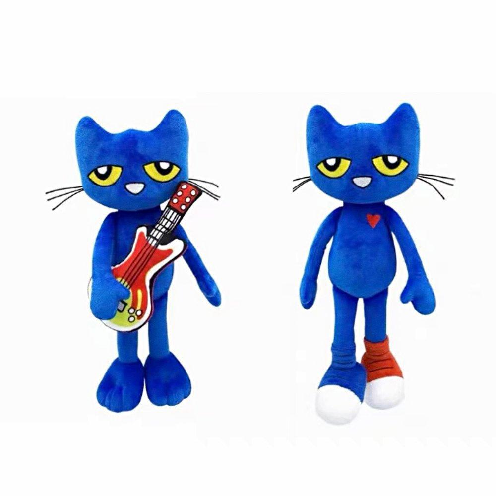 Кошка плюшевая игрушка игра анимация дети день рождения подарки мягкая кукла