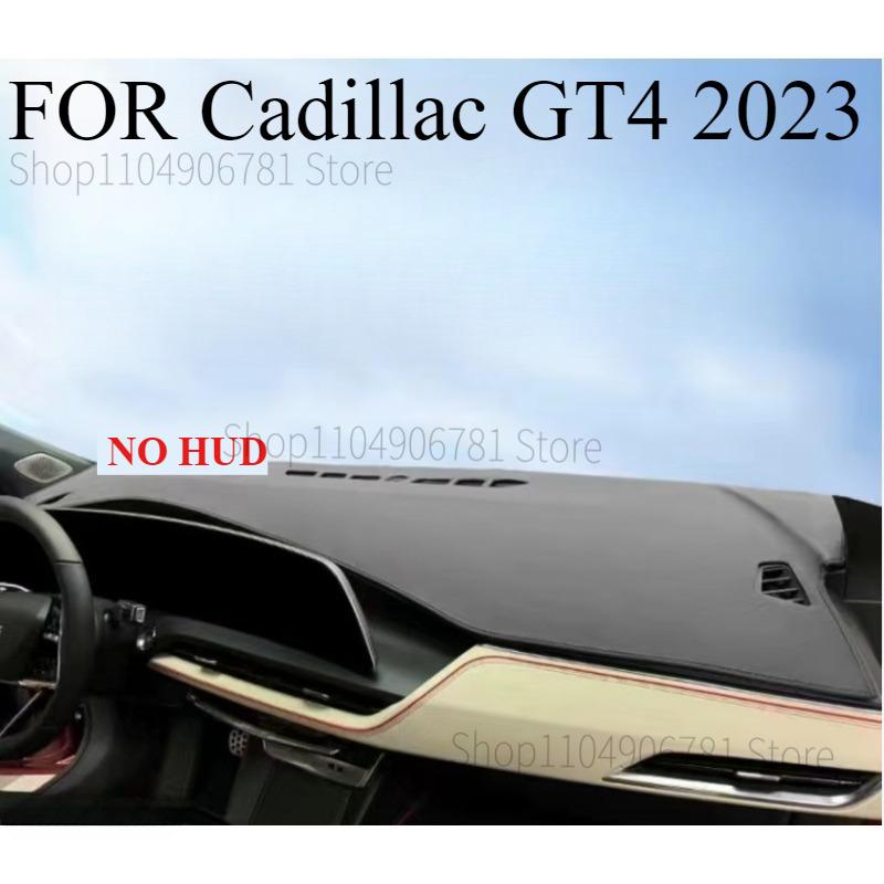 FOR Cadillac GT4 NO HUD Car Dashboard Avoid light Pad trument Platform Desk Cover Mats Carpets Accessories