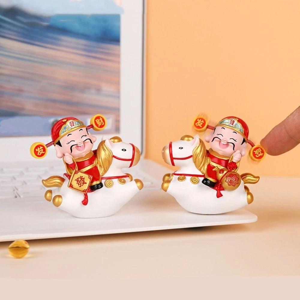 Year of The Horse 2026 Horse Year Figurines Resin Horse Statue Office Decoration