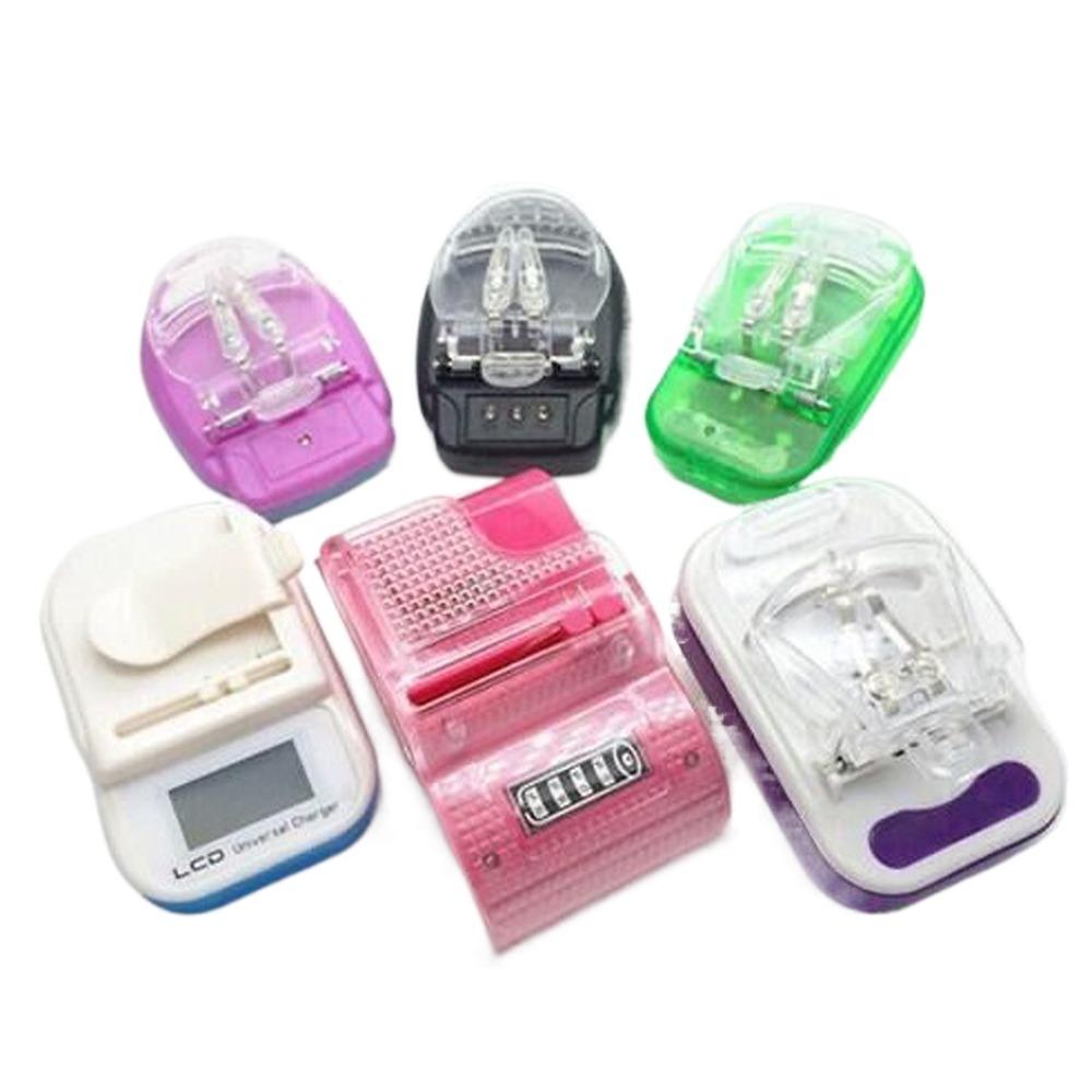 Charging Adapter Universal Battery Charger LCD Display Mobile Battery Charger Digital Camera