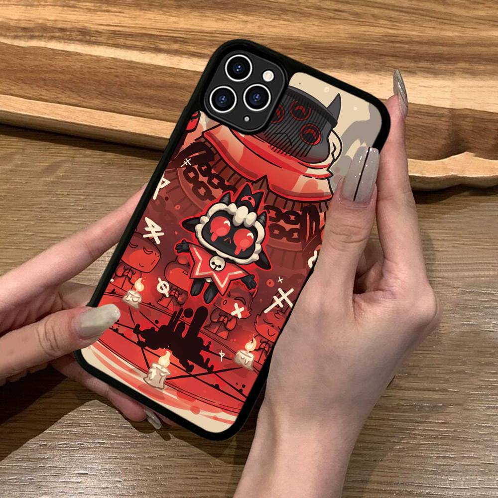 Classic Game Cult Of The L-Lamb Phone Case For IPhone 17 Pro 16 Plus 16 Pro Max 15 14 13 12 11 PC+TPU Back Cover