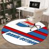 Banik Ostrava Crest Emblem Round Rug for Livingroom,Bedroom, Palyroom, Chair Rug, Area Rug, Circle Carpet, Large Size Fan Christmas Gift