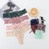 Women'S Panties Sexy Lace Thong Low Rise T-Pants Briefs