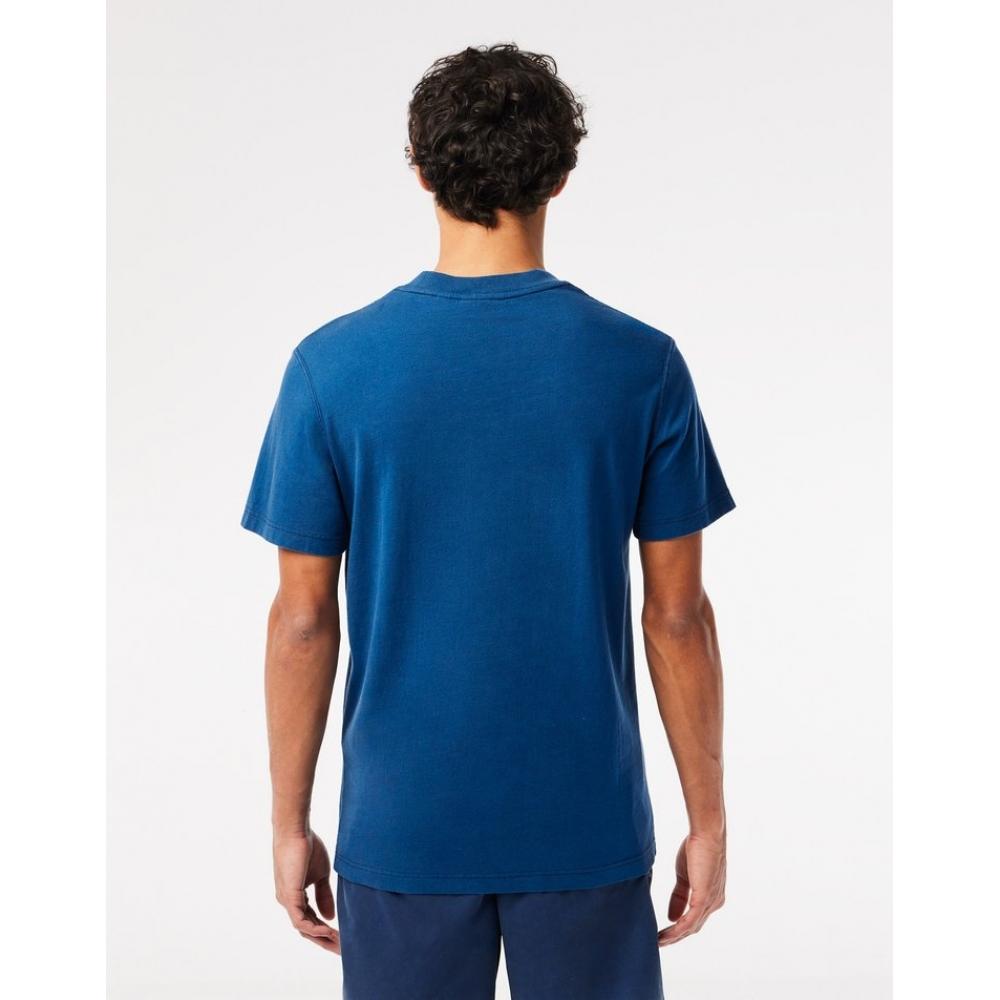 Lacoste Мужская летняя футболка с рисунком Th0784 54 г Hbm