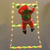 Светодиодные рождественские украшения, светодиодная лампа-лестница с восходящим Санта-Клаусом, рождественские огни для дома и улицы, новогодние украшения