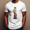 Sexy Princess Leia Pin Up Girl Tshirt Naked Star Wars Jedi Death Star Gift Rude