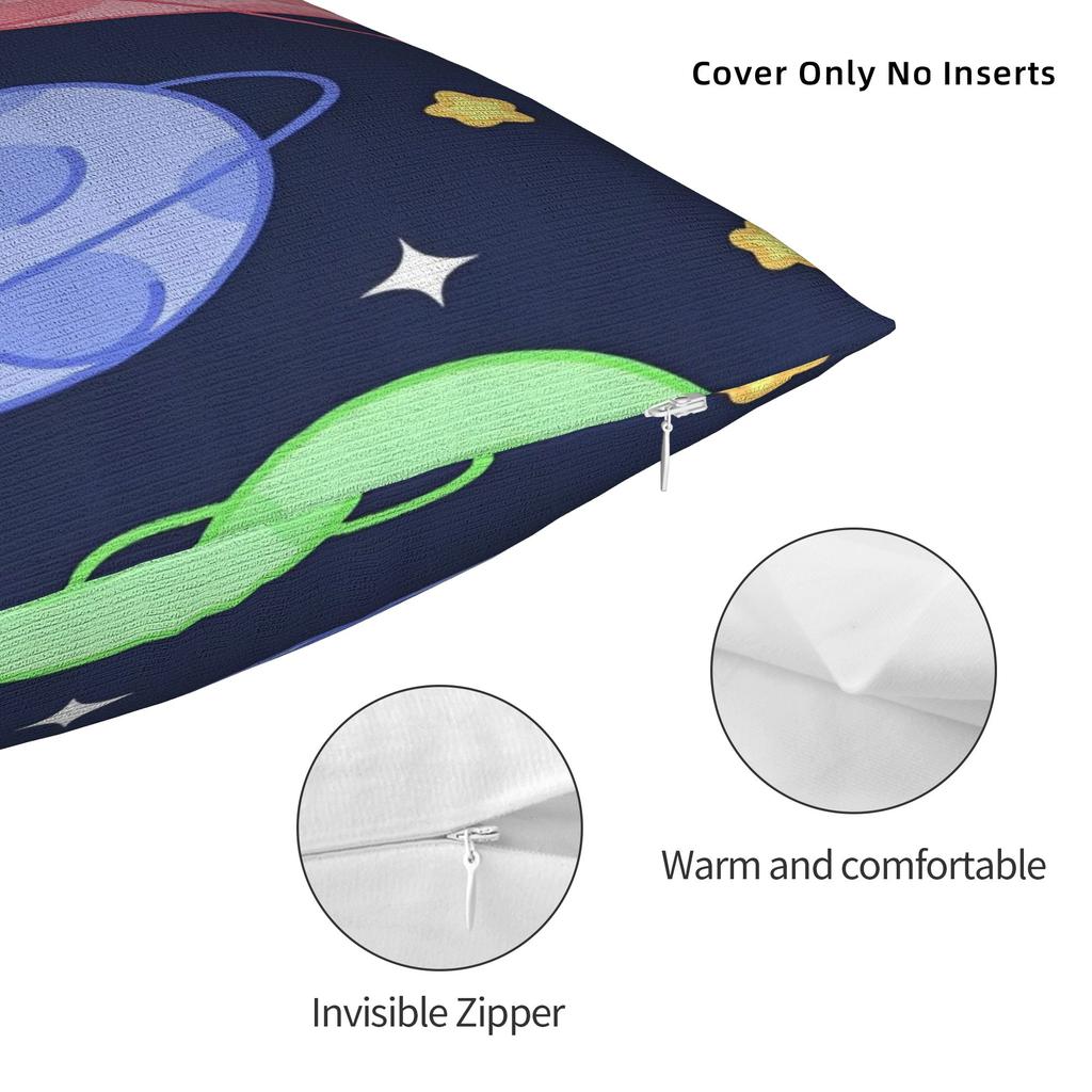 Наволочка Бубу и Дуду Мягкая наволочка-подушка Милая забавная наволочка для свадебной вечеринки, домашнего декора