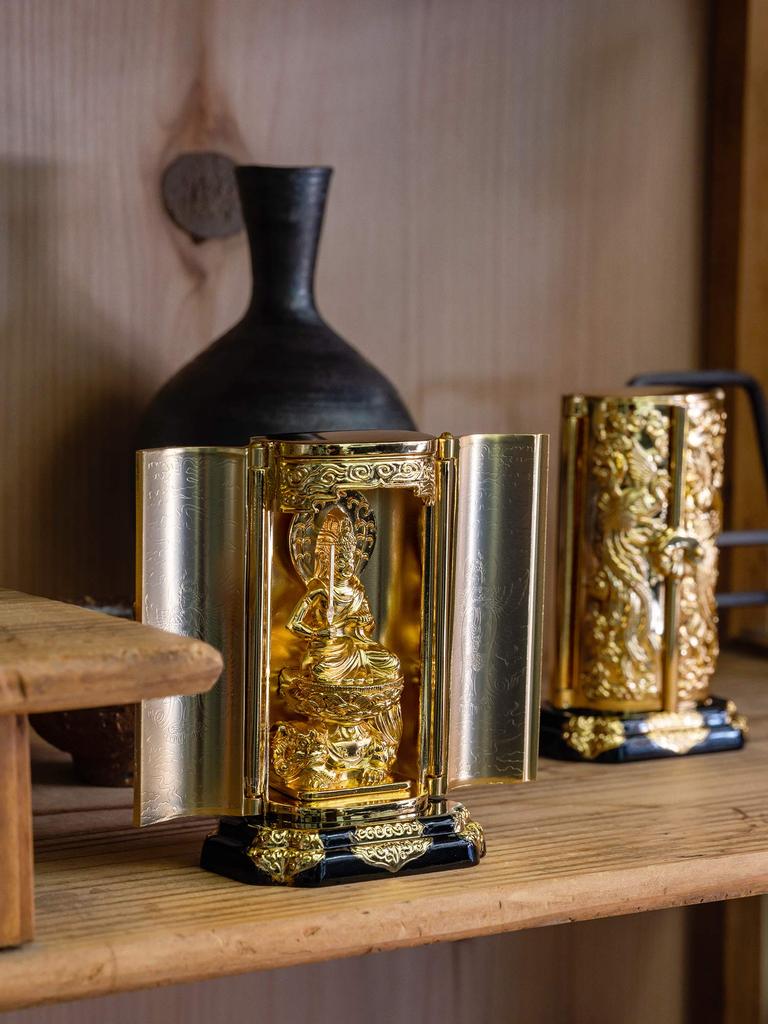 Статуя Будды Манджушри Бодхисаттва с Дзуси Буддист Кагеаки Ватанабэ Оригинал в год Зодиака хранитель основное изображение Зодиак Такаока бронза