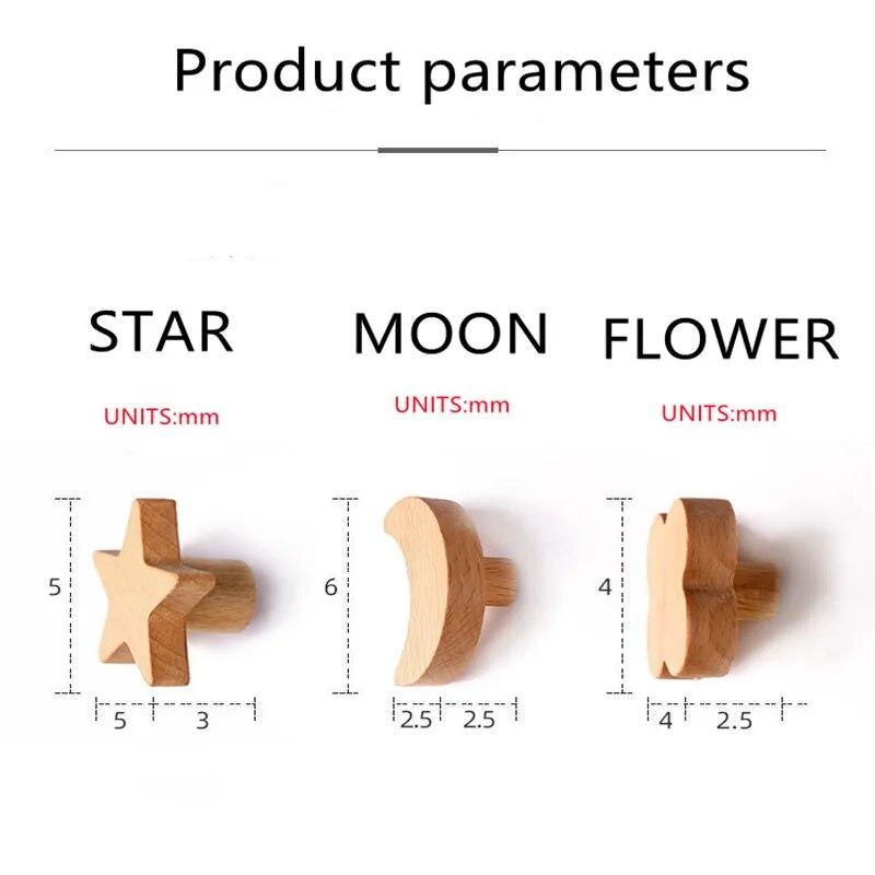 Декоративные крючки для дома, деревянные настенные крючки, крючок для звездного ключа, современный креативный крючок для пальто, настенная вешалка, крючки для подвешивания сумок