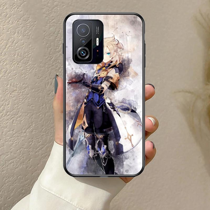 Чехол Albedo Genshin Impact для POCO F5 F3 M5s C40 F4 GT X3 X4 X5 Pro Чехол для Xiaomi 12 13 Lite 11T 12T Pro 12X