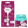 Gillette Venus Venus Olay Бритва Sugarberry, оригинальный план, сменный блок, 2 типа, на выбор 1 Лезвие для бритвы Sugarberry, 4 шт.