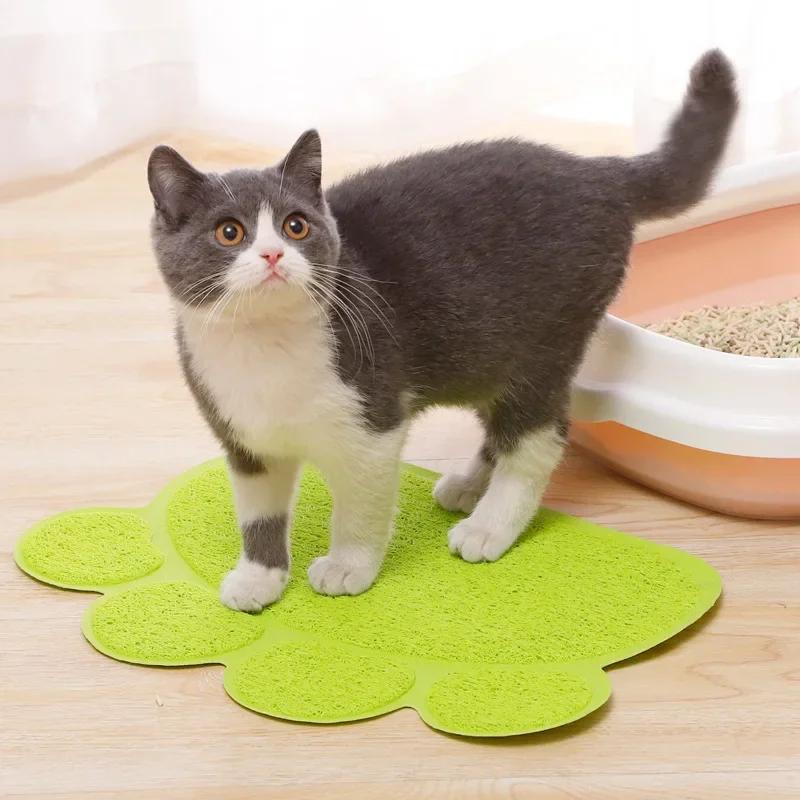 Waterproof Cat Litter Layer Pet Mat High Resilience Fiber Small Dog Bed Pad Trapping Box Pet Product Toilet Mat Cats Accessories