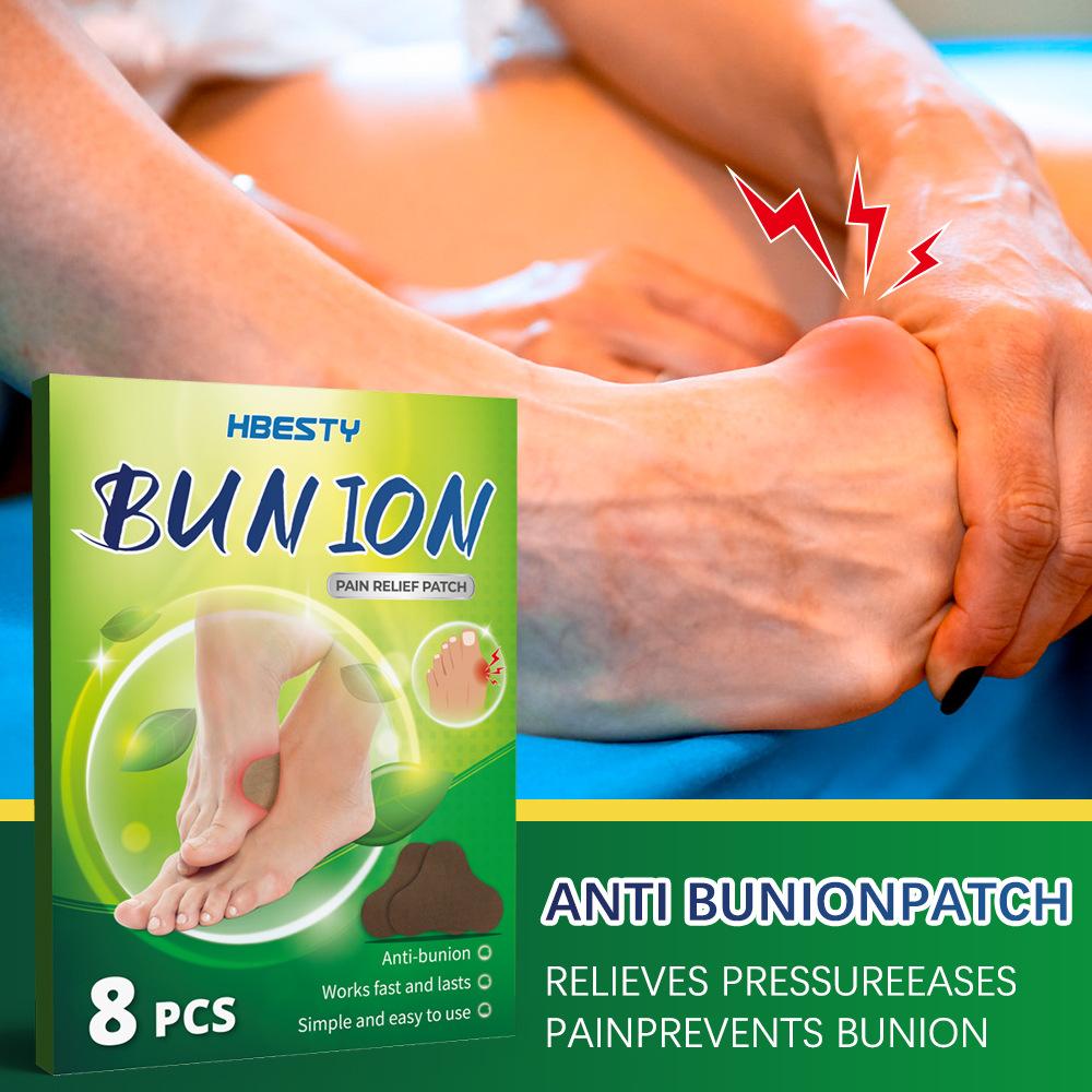 Пластырь для коррекции бурсита бурсита, успокаивающий отек ног, пластырь для ухода за травами